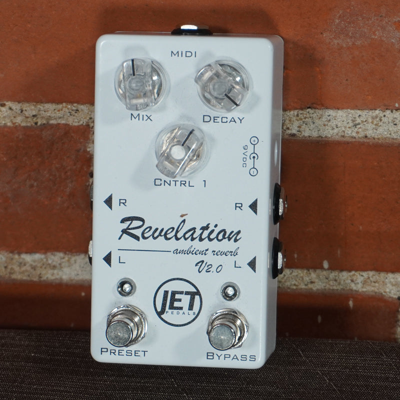 Jet Revelation Reverb Guitar Pedal Used