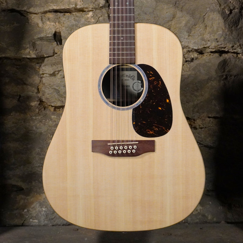 Martin Guitars X Series D-X2E 12 String Acoustic Electric Natural w/Gig Bag