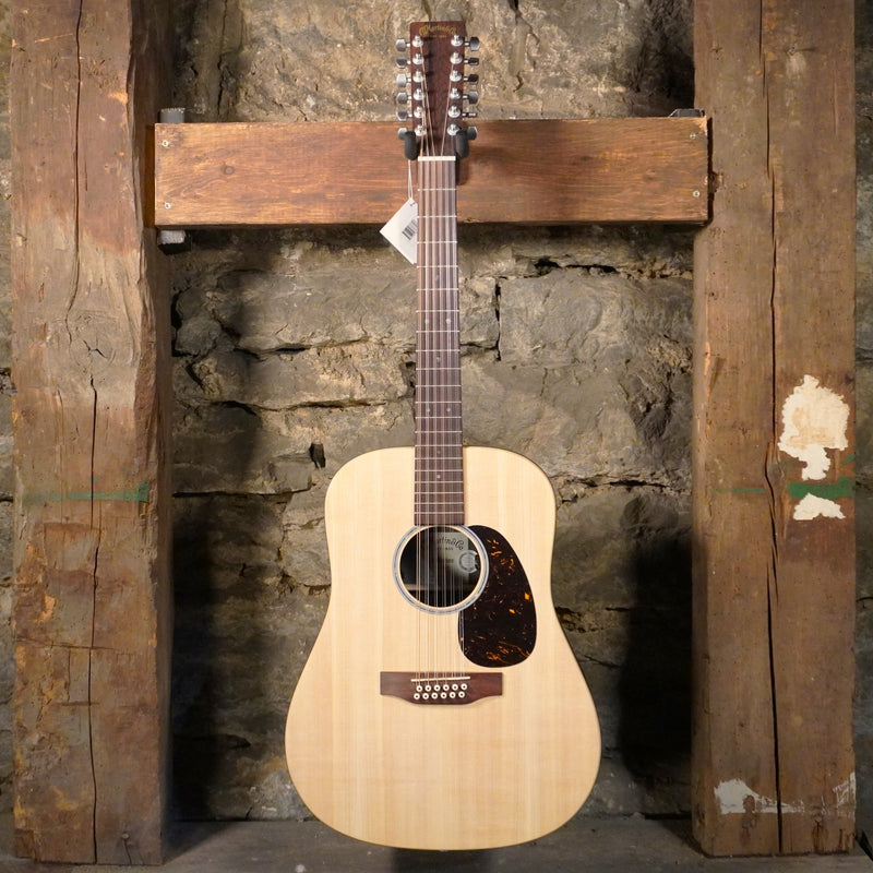 Martin Guitars X Series D-X2E 12 String Acoustic Electric Natural w/Gig Bag