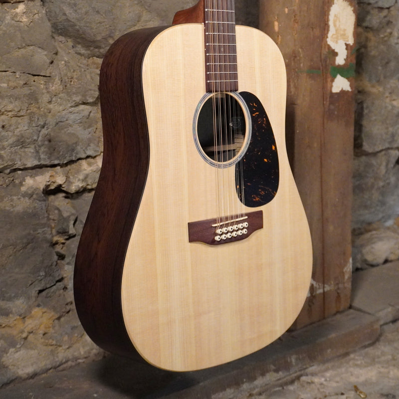 Martin Guitars X Series D-X2E 12 String Acoustic Electric Natural w/Gig Bag