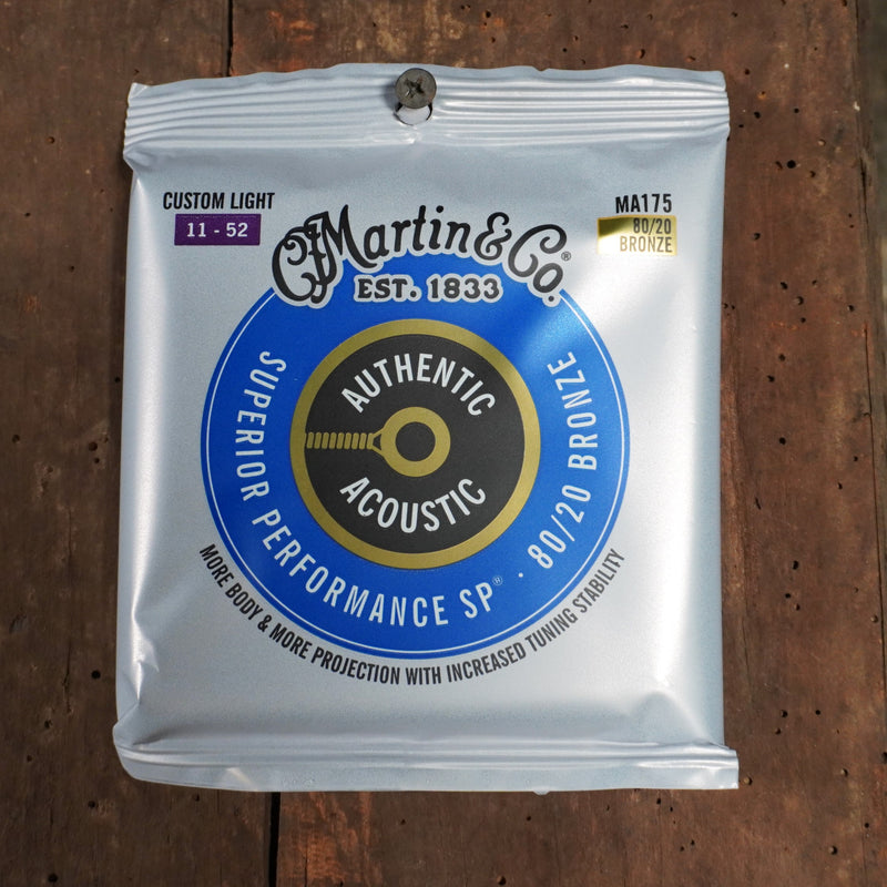 Martin Strings SP Phosphor Bronze Acoustic Strings Custom Light 11-52