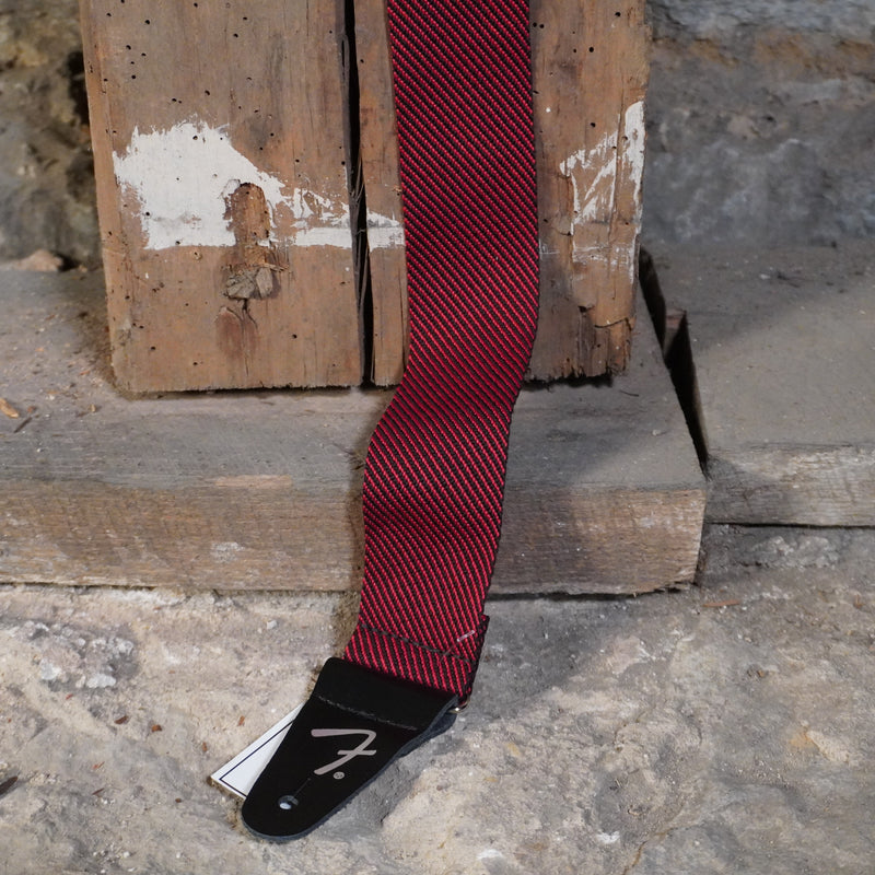 Fender Modern Tweed Guitar Strap Red/Black