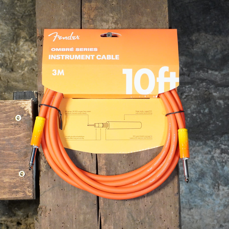 Fender Ombre Instrument Cable Tequila 10ft