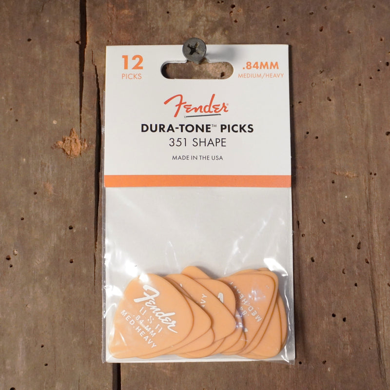 Fender Dura-Tone Delrin Picks 351 Shape 12 Pack