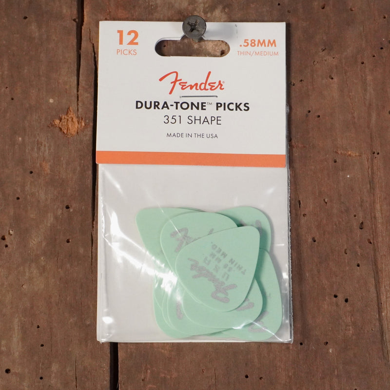 Fender Dura-Tone Delrin Picks 351 Shape 12 Pack