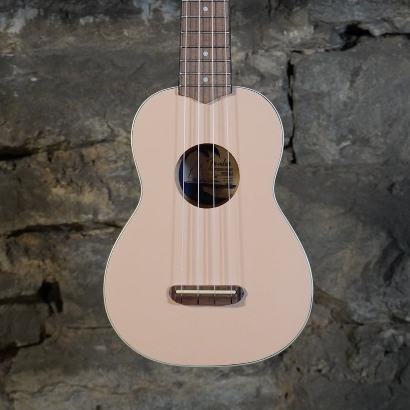 Fender Venice Soprano Ukulele Shell Pink