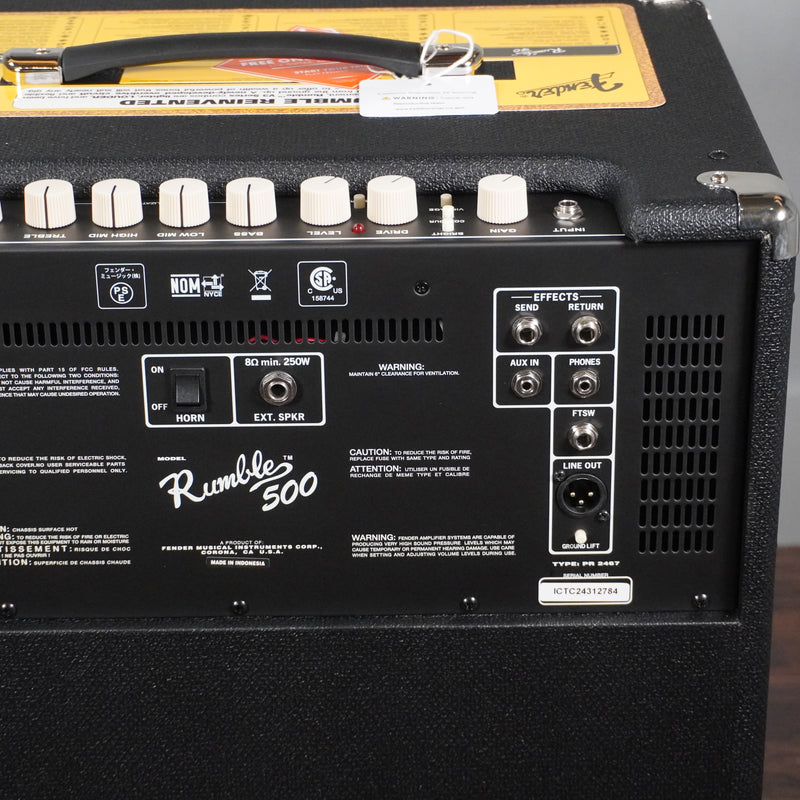 Fender Rumble 500 Bass Amp