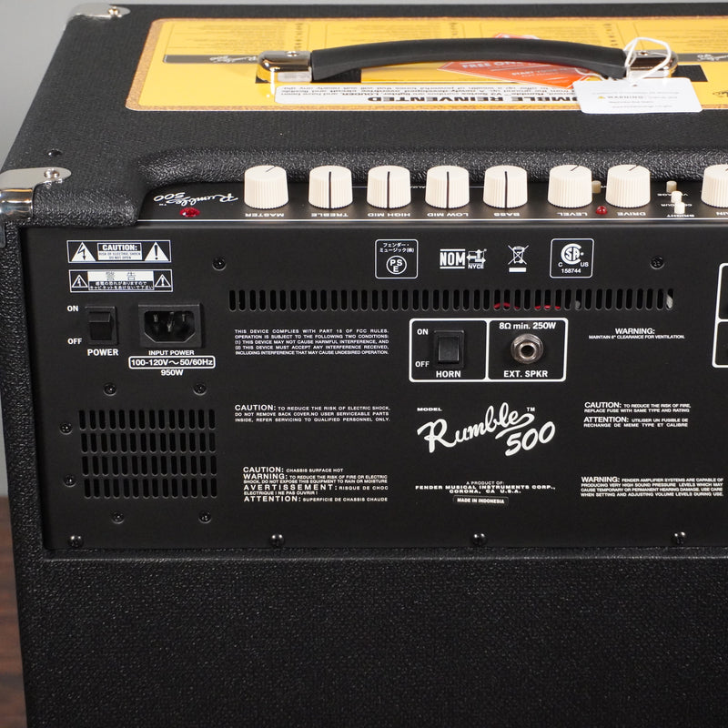 Fender Rumble 500 Bass Amp