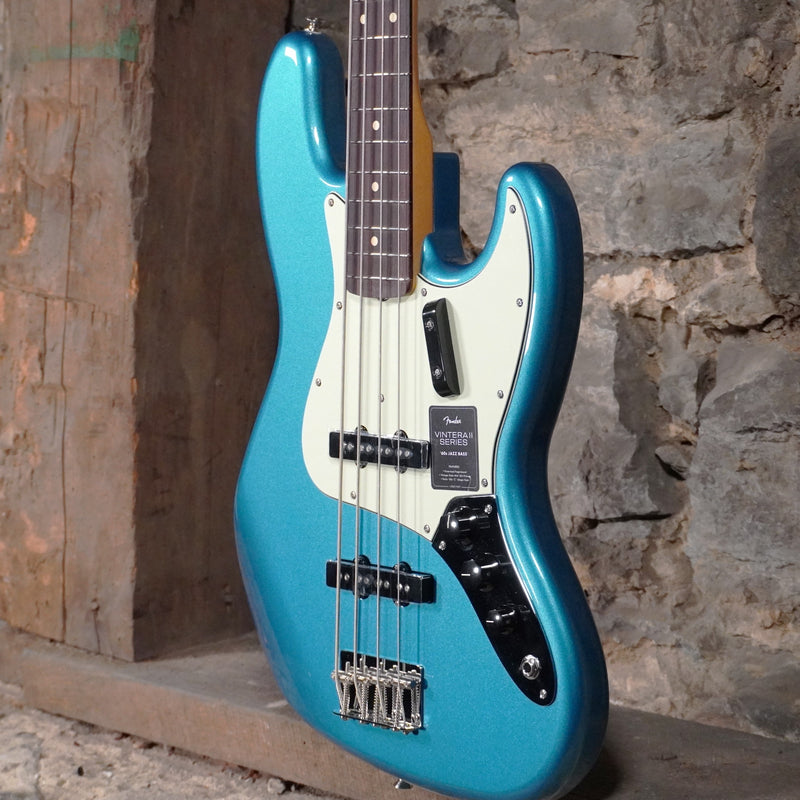 Fender Vintera II Jazz Bass Rosewood Fingerboard Lake Placid Blue