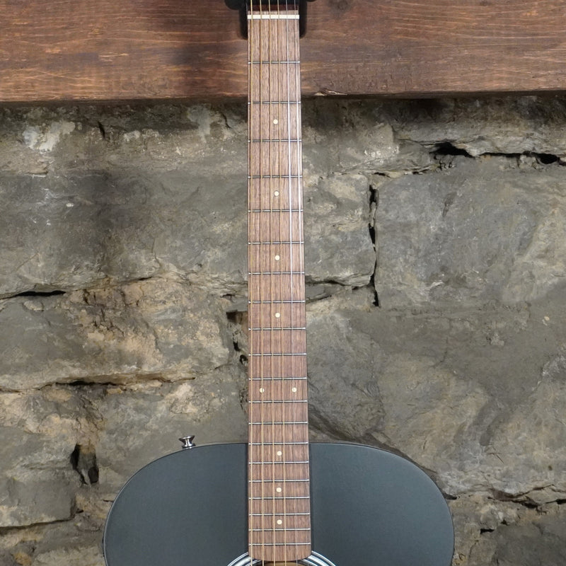 Fender Monterey Standard Black Top Acoustic Electric Guitar