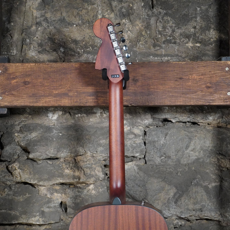 Fender Monterey Standard Black Top Acoustic Electric Guitar