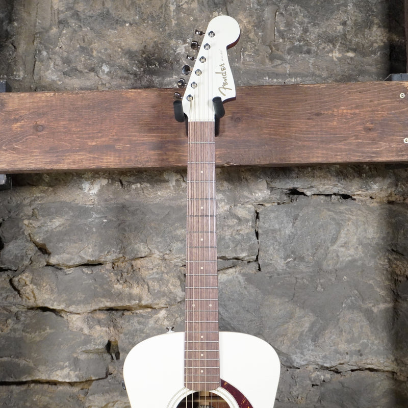 Fender Player Malibu Olympic White Walnut Fretboard Acoustic Electric