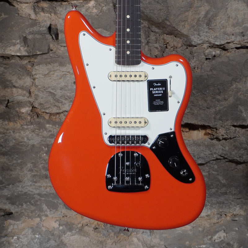 Fender Player II Jaguar Coral Red Rosewood Fretboard