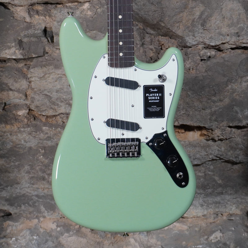 Fender Player II Mustang Birch Green Rosewood Fretboard