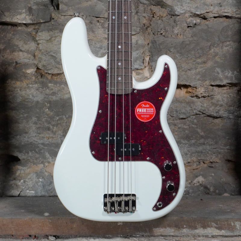 Squier Classic Vibe 60’s P-Bass Olympic White Indian Laurel Fretboard