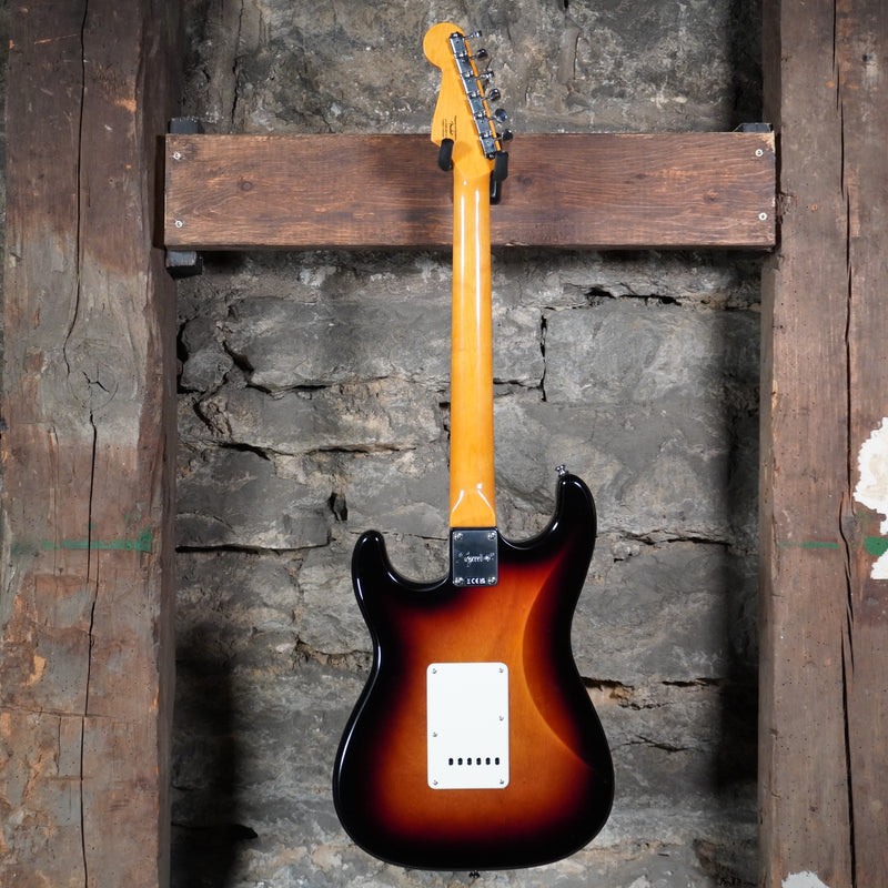 Squier Classic Vibe 60’s Stratocaster 3-Color Sunburst Indian Laurel Freboard