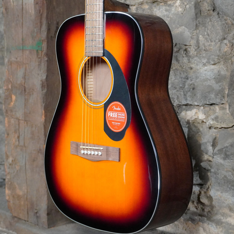 Fender CC-60 Concert Acoustic Guitar 3-Color Sunburst