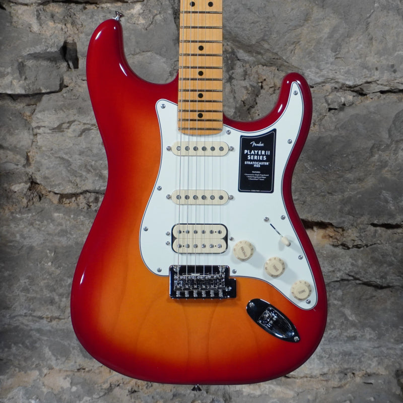 Fender Player II Stratocaster HSS Rosewood Fingerboard Aged Cherry Burst