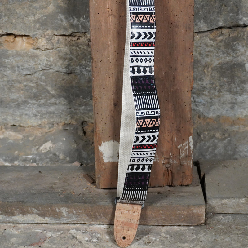 Levy's Strap Specialty Series Cork Zanzibar Design Guitar Strap