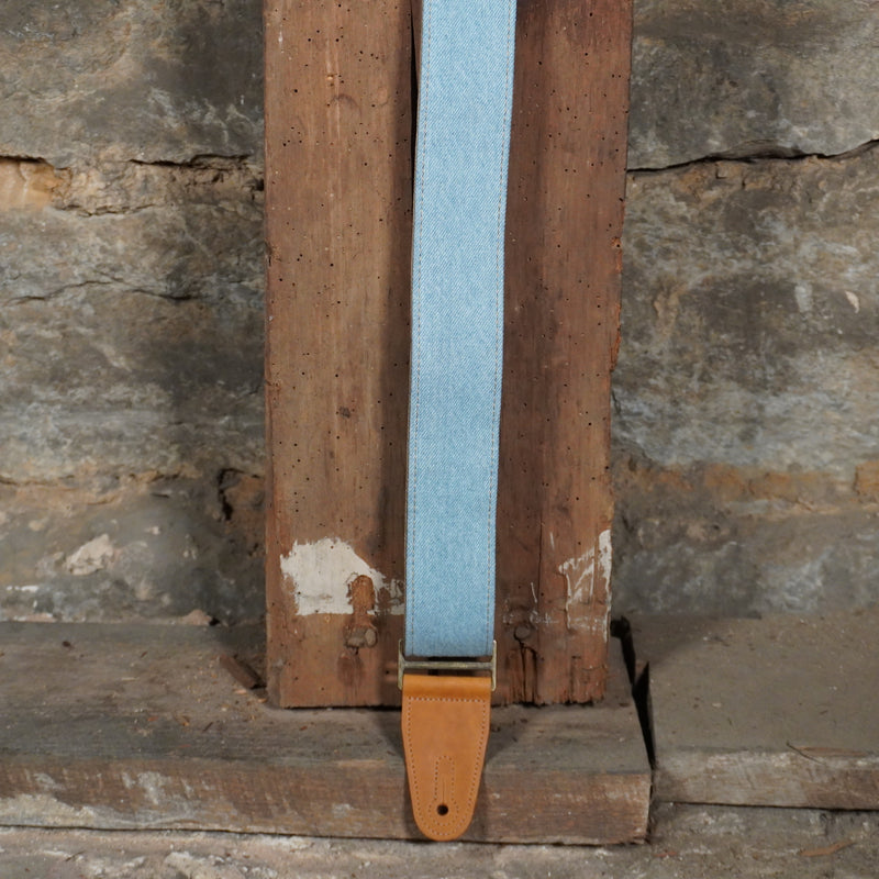 Levy's Denim Series Guitar Strap Light Blue