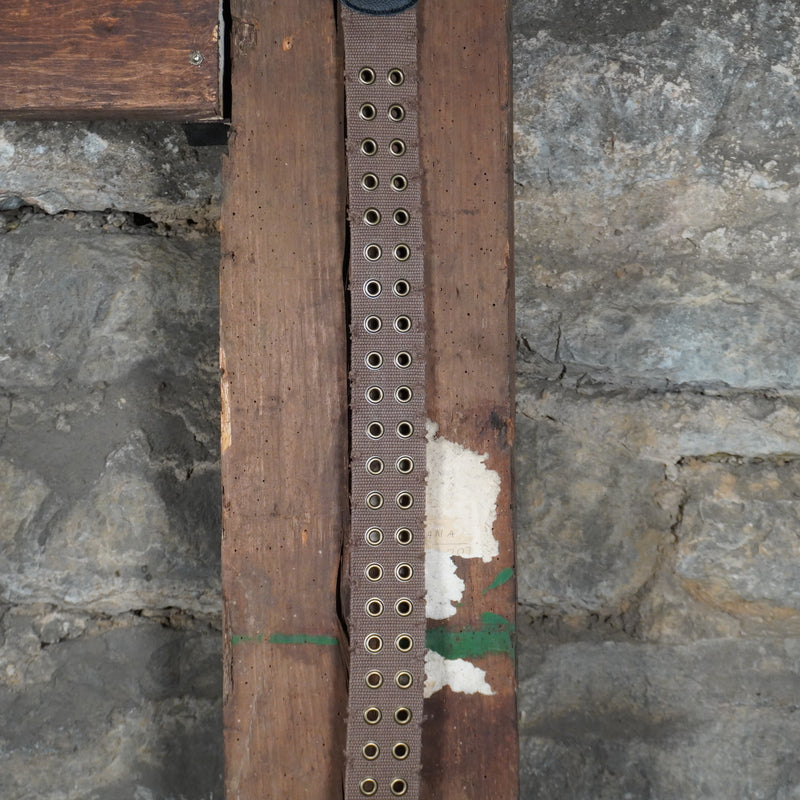 Levy's Worn and Torn Series Cotton Guitar Strap Brown