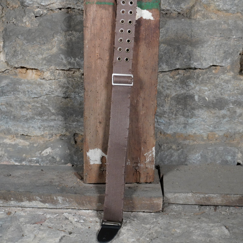 Levy's Worn and Torn Series Cotton Guitar Strap Brown