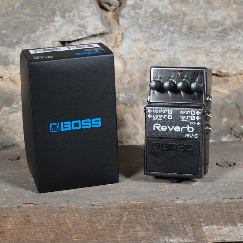 Boss RV-6 Digital Reverb Guitar Pedal