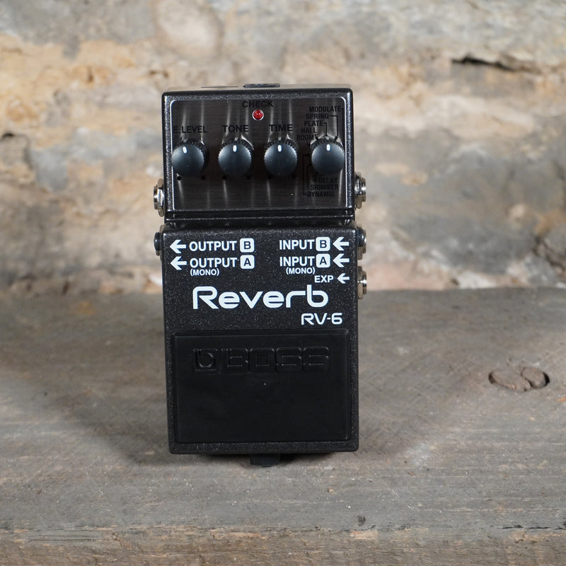 Boss RV-6 Digital Reverb Guitar Pedal