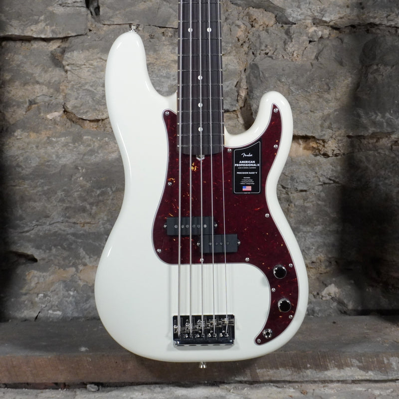 Fender Professional II Precision Bass V Olympic White