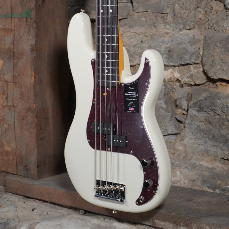 Fender Professional II Precision Bass V Olympic White