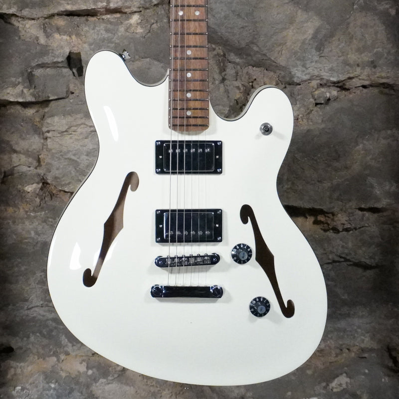 Squier Affinity Starcaster Deluxe Olympic White