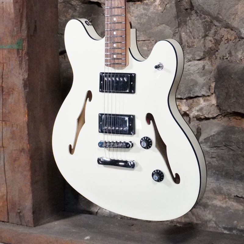 Squier Affinity Starcaster Deluxe Olympic White