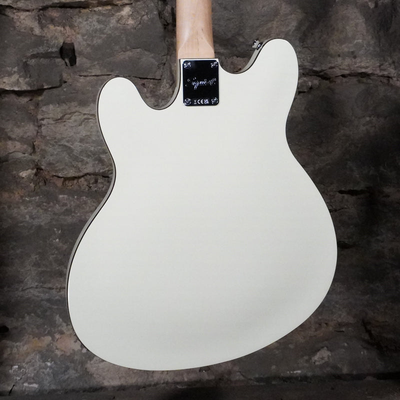 Squier Affinity Starcaster Deluxe Olympic White