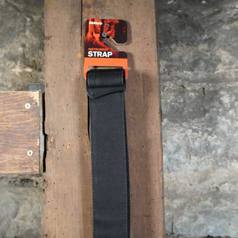 D'addario Basic Denim Guitar Strap Black