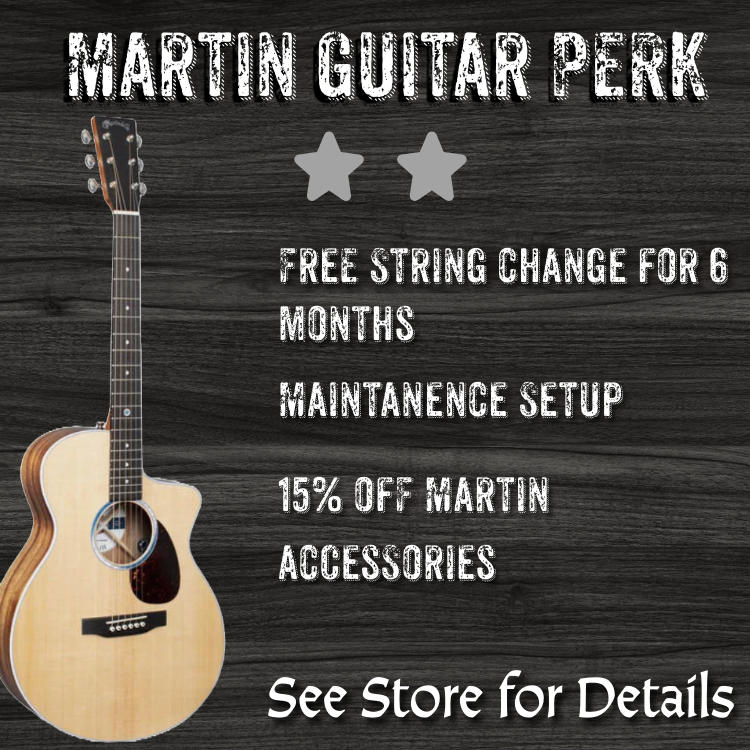 Martin Road Series Special OMC-10E Natural w/Gig Bag